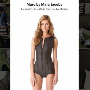 Marc Jacobs Ltd Edition Skin Scuba Maillot NWT